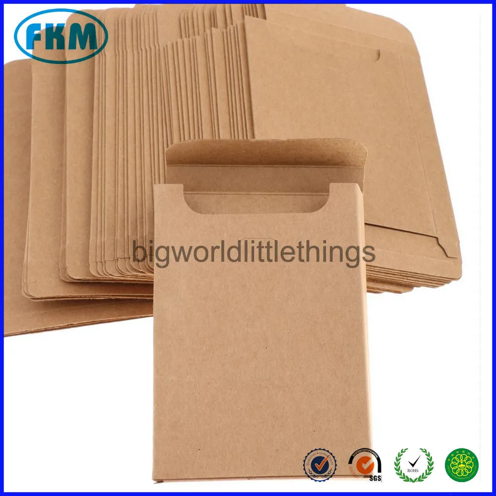 Kraft Postcard Packaging Boxes Case Envelope Diy Paper Crafts Buy