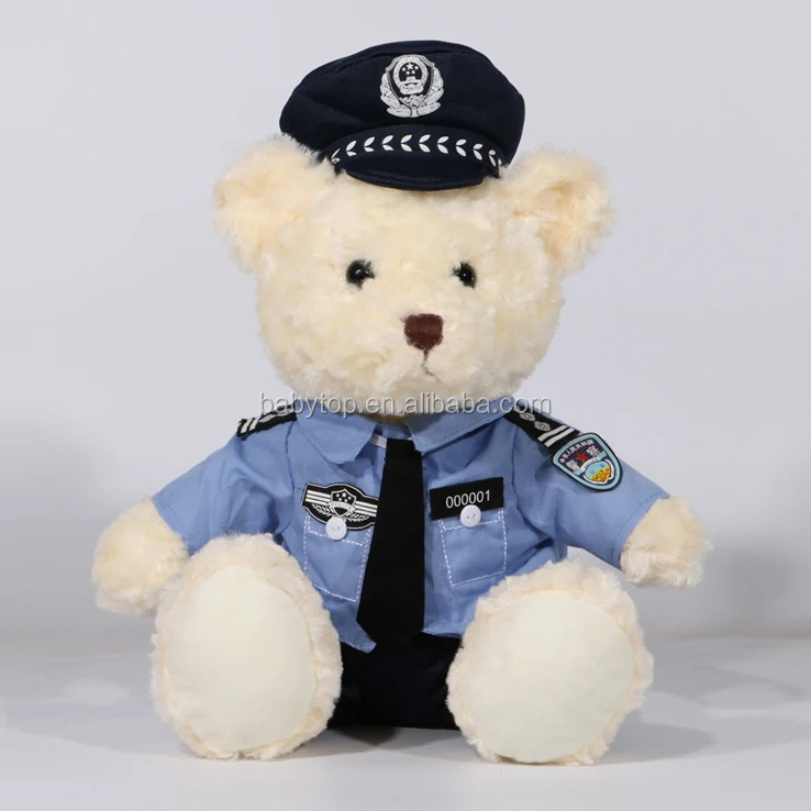 police stuffed bear