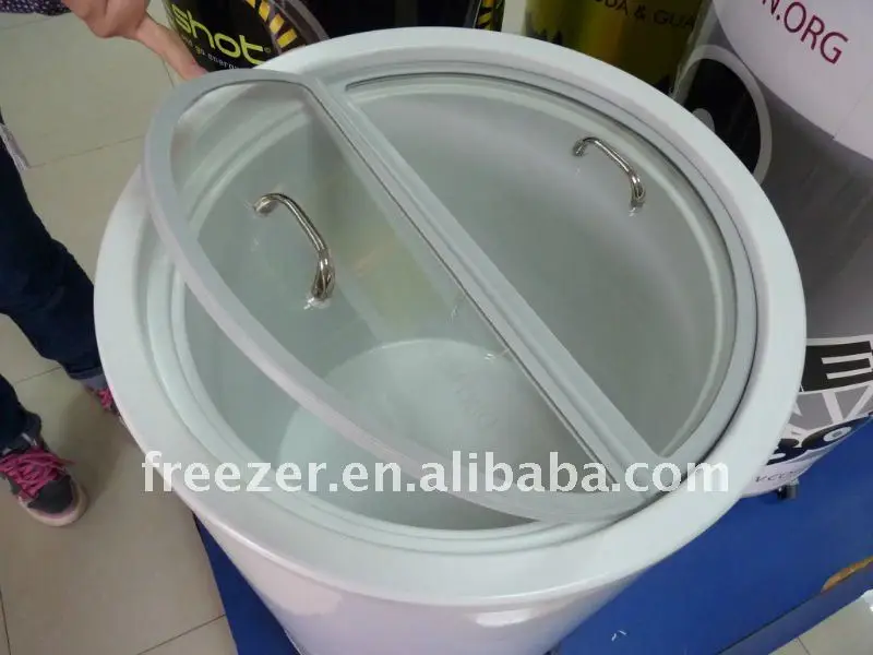 cylindric shape fridge