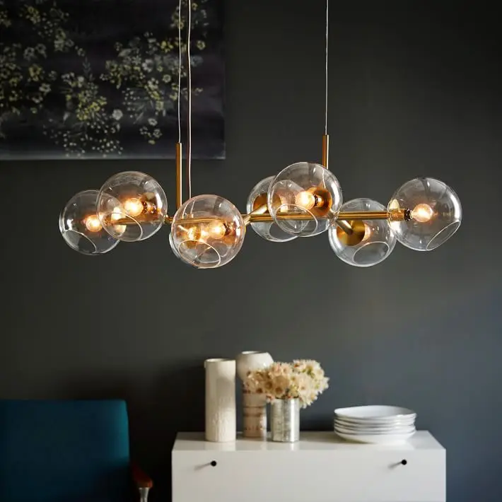 11 26 3 Modern Led Staggered Gl Light Chandelier Modern Led Staggered Gl Light