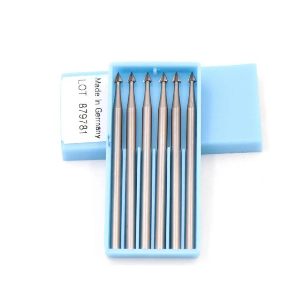 Jewelry Polishing Tool Diamond Dental Burs Steel Bur 5 Point Buy