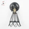 Tonghua Vintage LED Bulb Industrial Wall Lamp with Iron Bird Cage Indoor Lighting Decoration