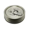 Wholesale 211 tinplate EOE canned full aperture 65mm easy open door end