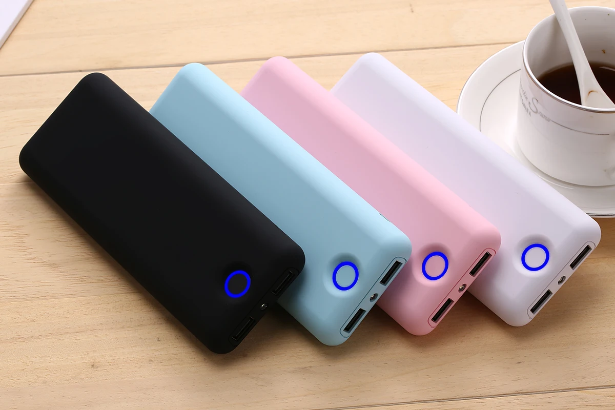 Type C Power Bank 20000 Mah Qc 3.0 Charging Fast 18w Pd Powerbank,Dual ...