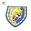 2018 High Quality New Fabric Digitizing Logos Merrow Border Badges Heat Seal Kids Shirts Jeans Custom Designs Embroidery Patches