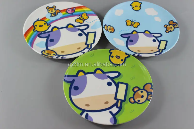 Melamine Fruit plate Mealmine Plate for kids