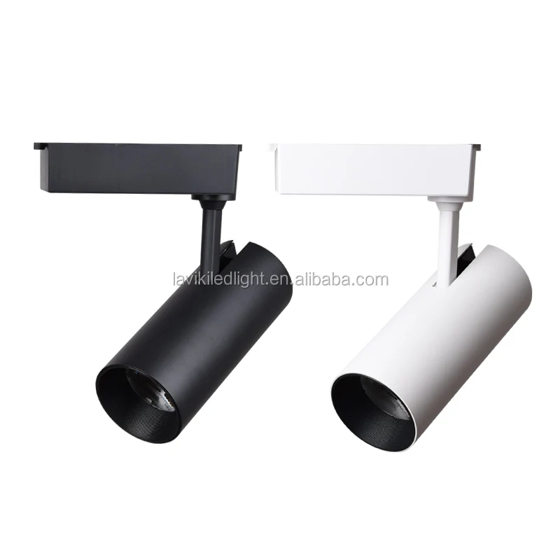 Modern anti-glare led track lighting 30W spot light for shop