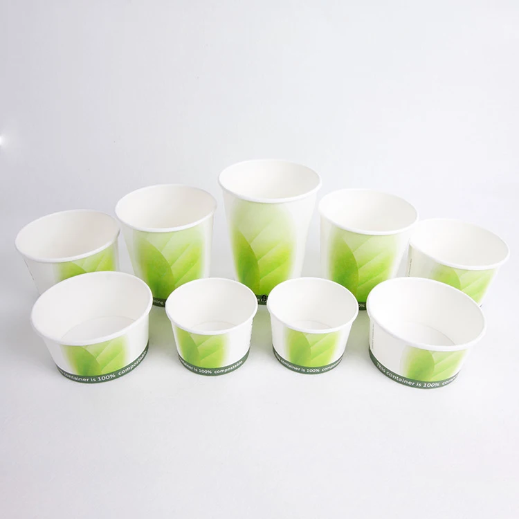 HXIN PLA coating paper cup disposable paper cup bulk paper cups, View