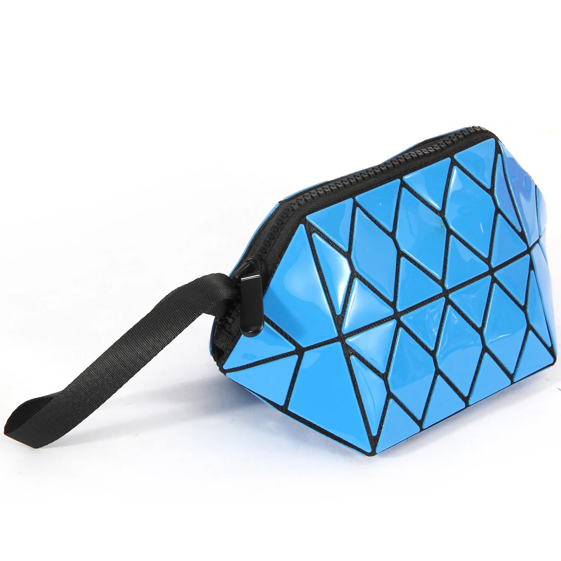 Wholesale Custom Waterproof Small Cosmetic Bag Zipper Leather Cosmetic