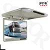 Super 15.4 inch flip down LED monitor car monitor bus roof mounted