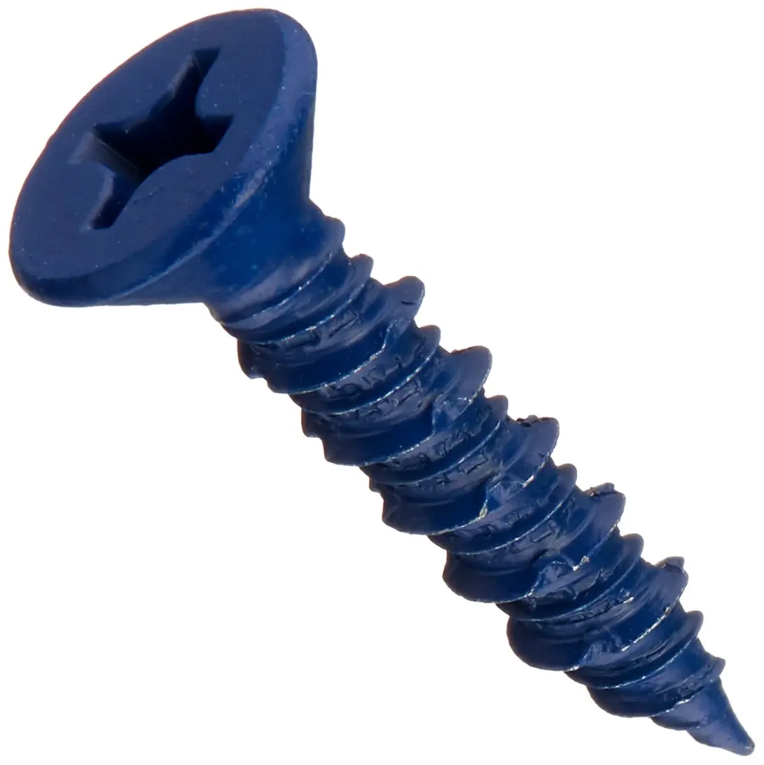Hard-to-Find Fastener 014973161590 Hex Concrete Screws 3//16 x 4-Inch 10-Piece