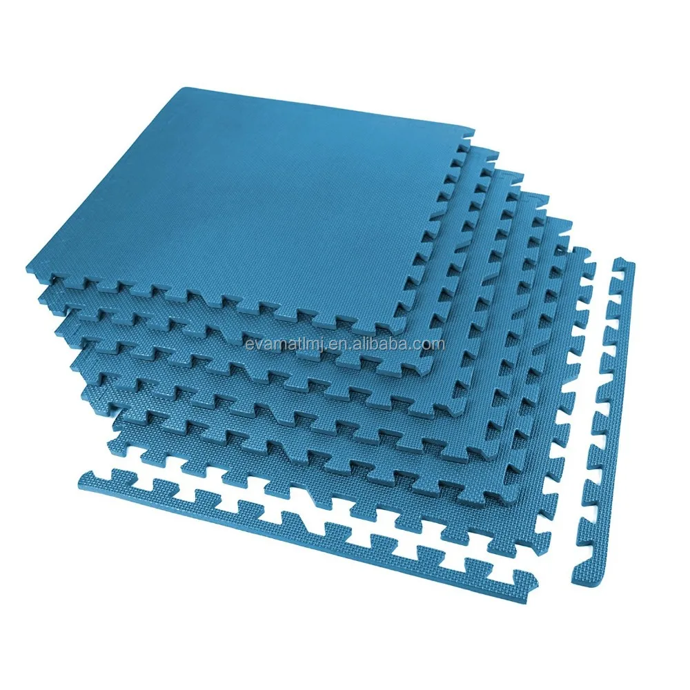 12pc Eva Soft Foam Pad Interlocking Home Gym Garage Kids Play 30 12pc Eva Soft Foam Pad Interlocking