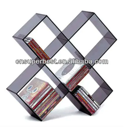 acrylic CD rack4
