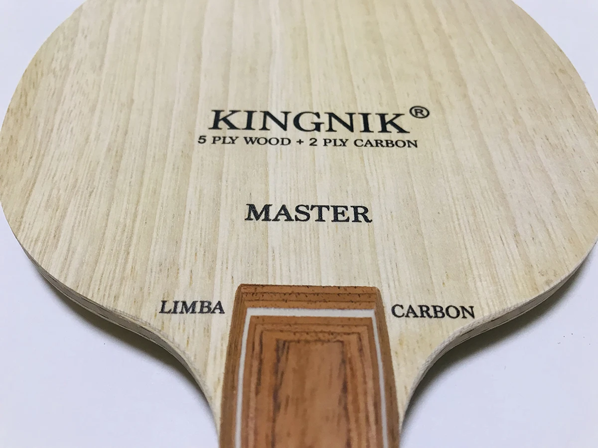 Kingnik Master Table Tennis Blade 5ply Wood+2ply Carbon (testing