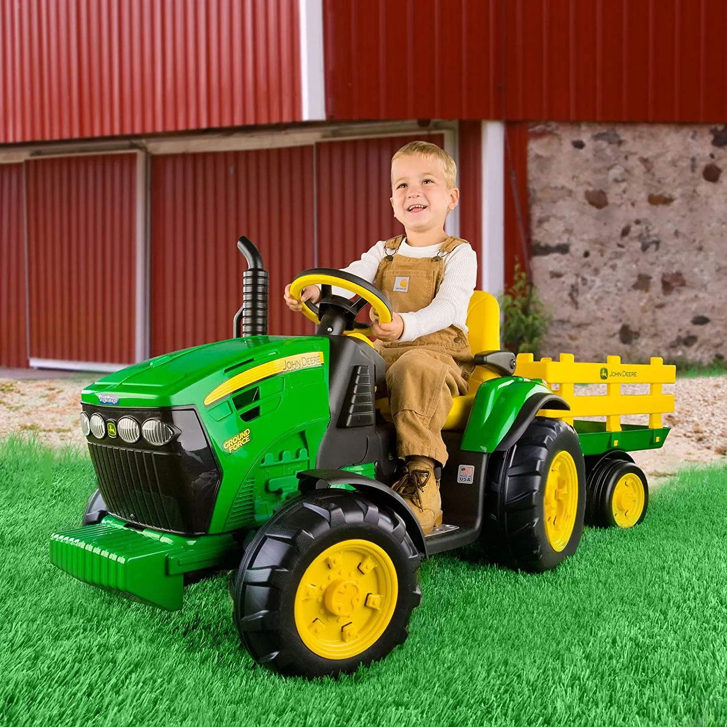 john deere riding tractor for toddlers