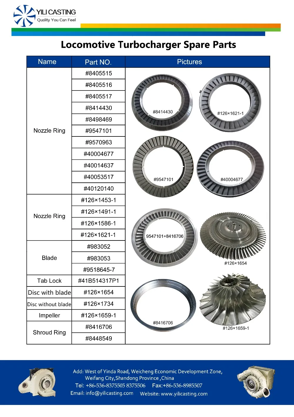 Stainless Steel 40014637 40053517 Nozzle Ring For Turbocharger Buy
