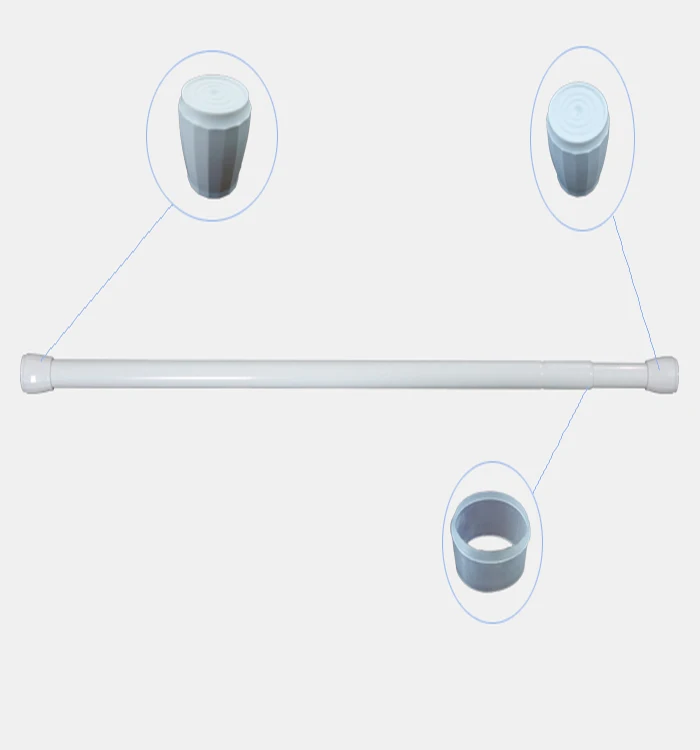 Portable Retractable Swivel Shower Curtain Pole Rod - Buy Shower ...