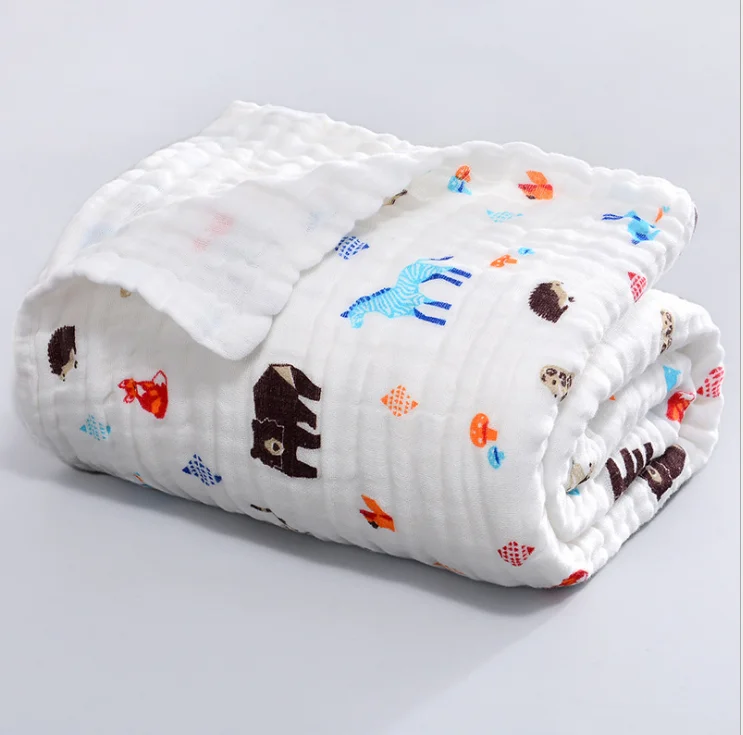 100cotton Material And Used Blanket In Korean Baby Newborn Blanket