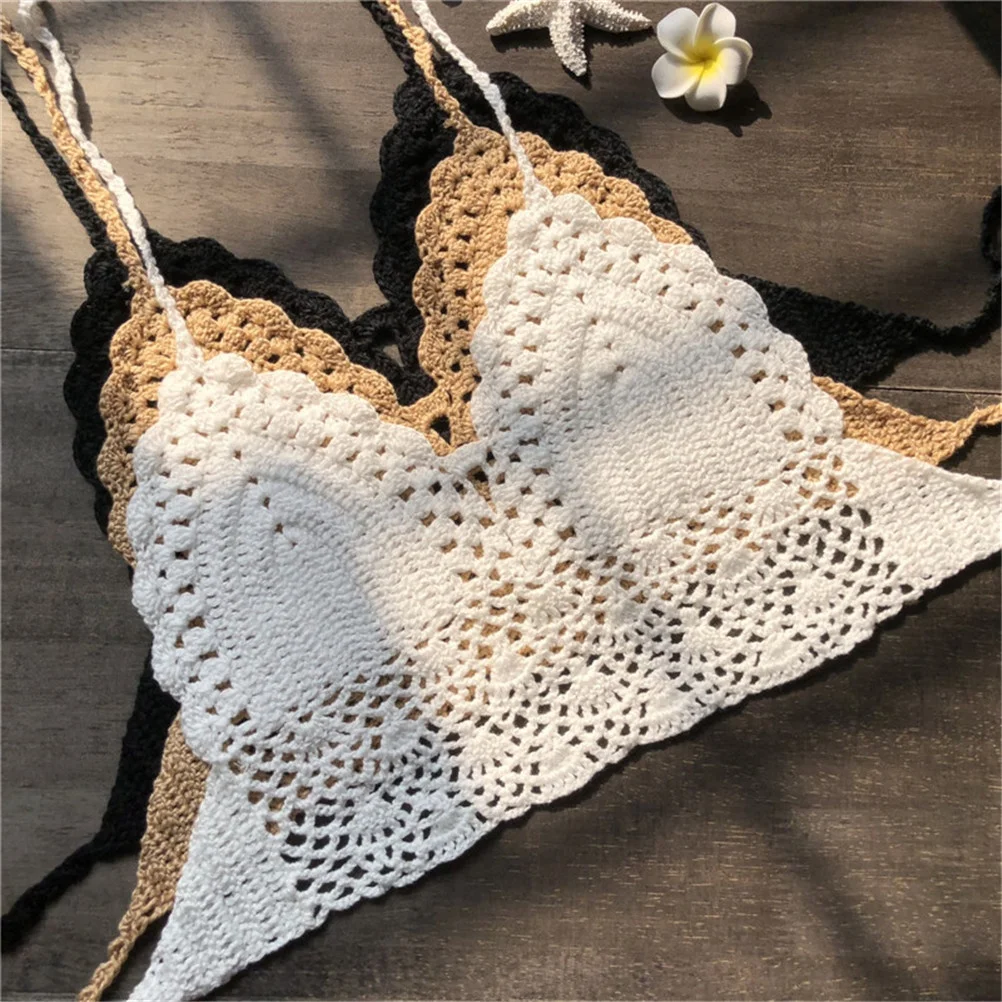 crochet bralette halter