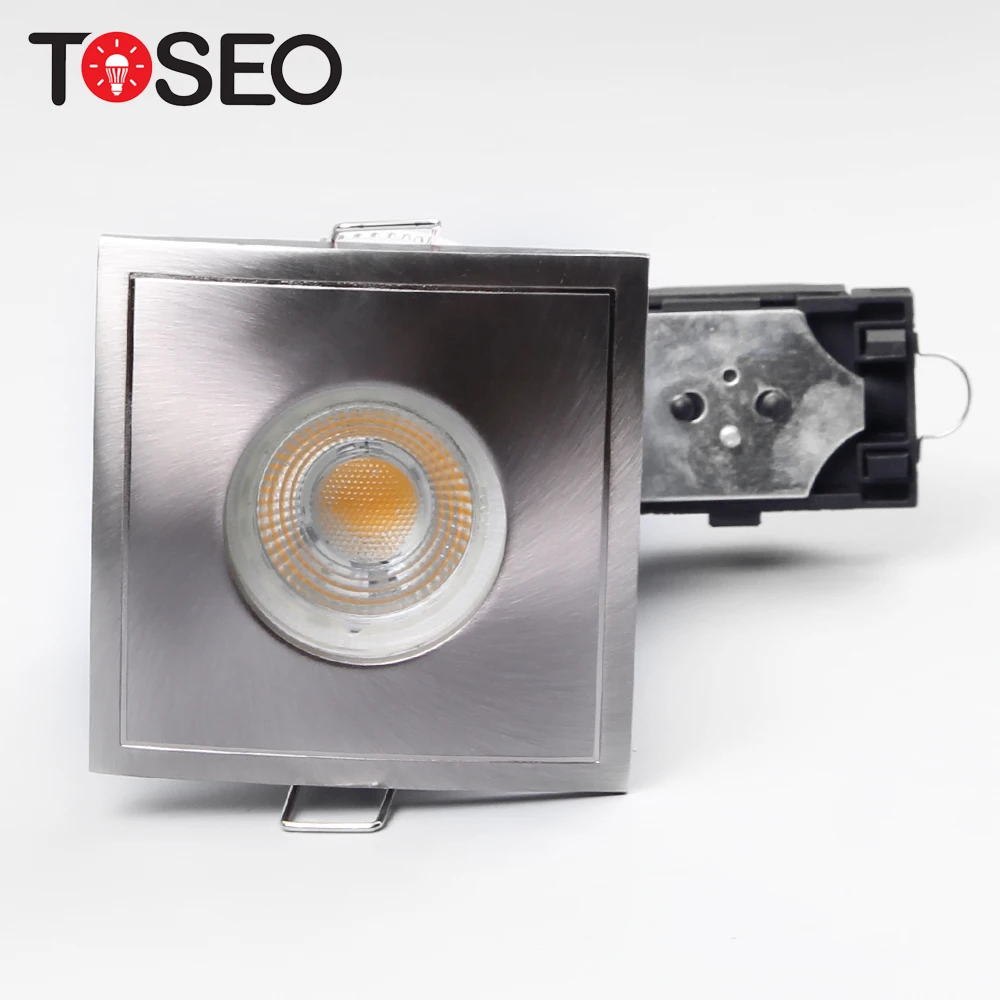 TOSEO MR16 Cutting 75MM Halogen bulb ip65 fire rated recessed led downlights