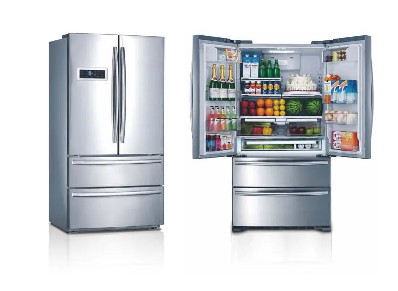 Hc767we No Frost French Door Refrigerator With Ice Maker Dual Cycle Buy Refrigerator French Door Refrigerator No Frost French Door Refrigerator Product On Alibaba Com