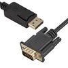 Cabletolink Top quality 6Ft DisplayPort DP Male to VGA Male Converter Scart Adapter Cable 1.8m for PC