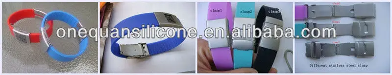 silicone id bracelet(10)