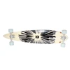 Canadian maple and bamboo longboard pintail long board 42"x9"