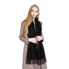 winter style women Scarves famous brand luxury men Cashmere warm thick Unisex Pashmina Couple scarf for women grey black