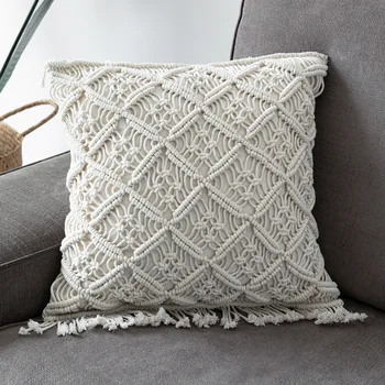New Design Sofa Back Support Christmas Hand Woven Handmade Macrame Christmas Hand Woven Handmade Macrame