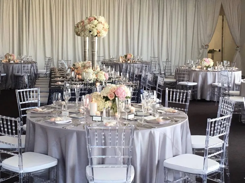 clear wedding chairs