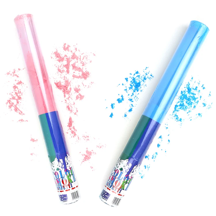 Boomwow High Quality Festival Color Smoke Confetti Cannon Holi Powder Popper for The Color Run Celebrating Outdoor Parties