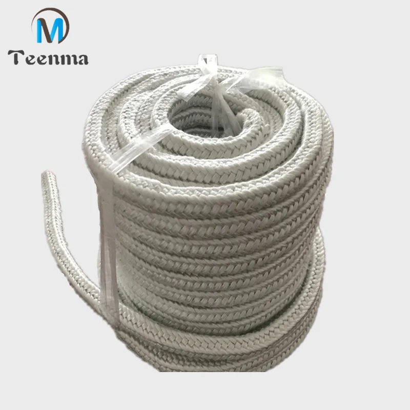 Customizable Braided Fiberglass Square Rope For Furnace Door Sealing