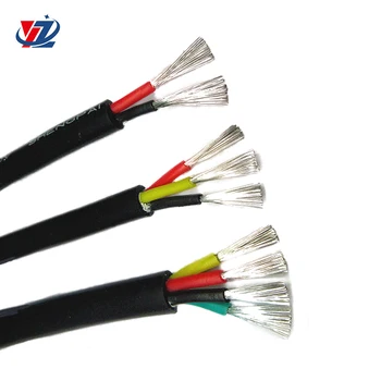 Special Soft Silicone Wire 2 Core Cable 1mm2 High And Low Temperature ...