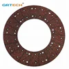Composite yarn series high copper clutch facing