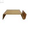 Wholesale Classic Design Reproduction Japanese Floor Curved Plywood Bentwood Low Tea Table