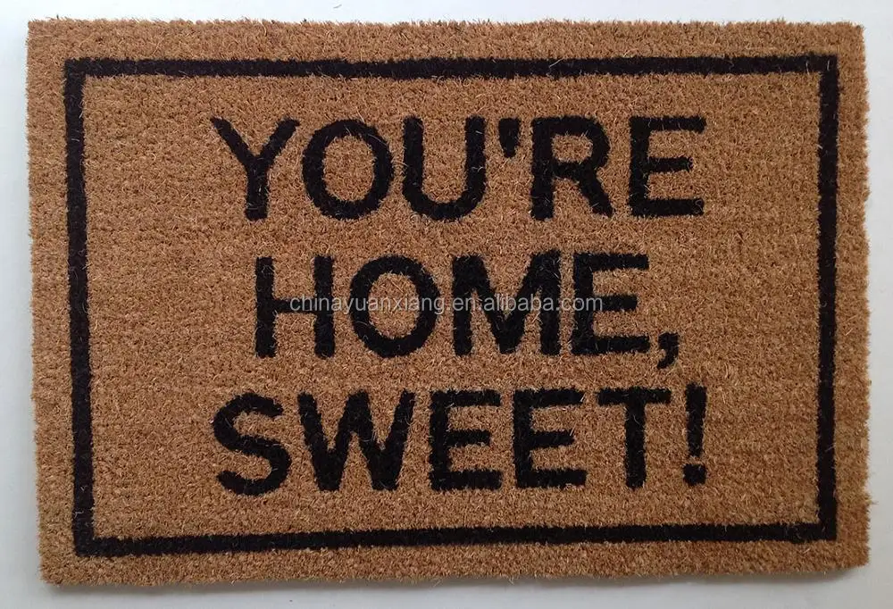 Wholesale Printable Blank Plain Cocoa Koko Coconut Coir Coco Doormats Buy Plain Coir Doormats