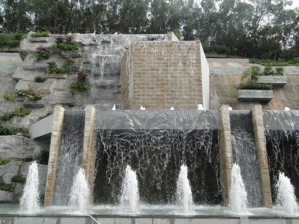 waterfall fountain