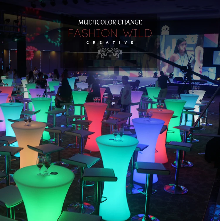 Outdoor 16 Rgb Colors Changing Waterproof Rental Led Light Up High