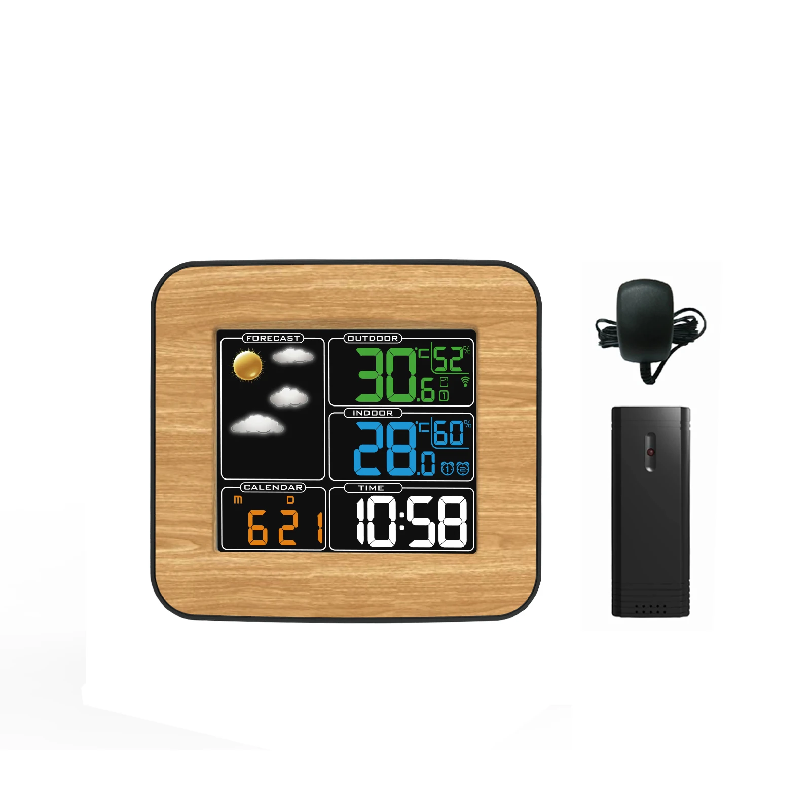 weather clock radio