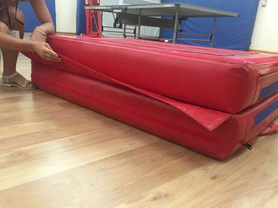 2016 Tri Folding Soft Gymnastic Crash Landing Mat 8ftx10ftx12inch Buy