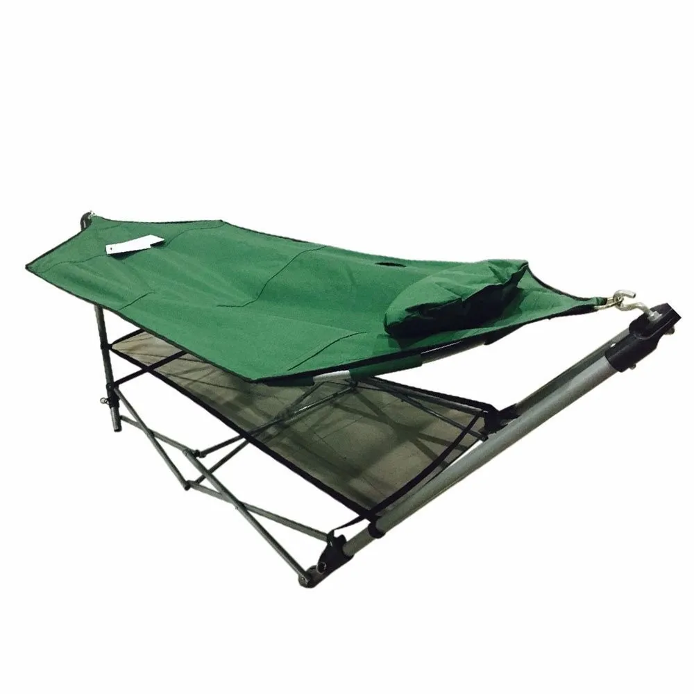 Outdoor Travel Sleeping Bed Portable Folding Hammock