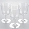 clear glass short wine cup plastic 100ml,wedding cup red wine goblet Shenzhen manufacture