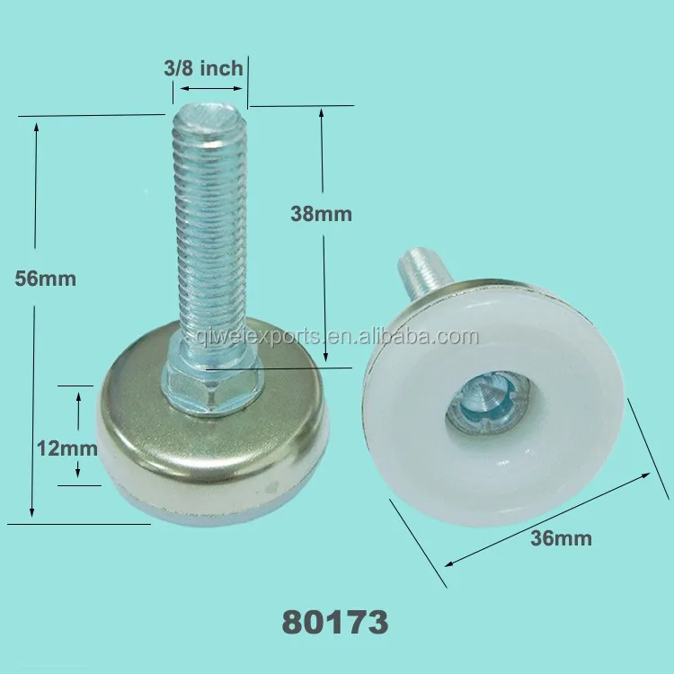 80173 -3 adjustable screw feet 