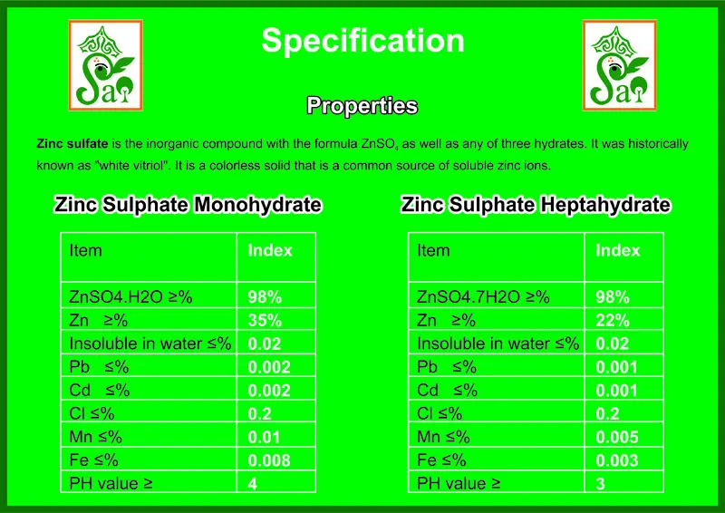 Manufacturer Zinc Sulfate Bp Grade Buy Manufacturer Zinc Sulfate Bp