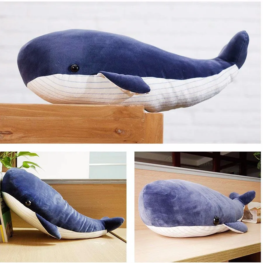 giant blue whale stuffed animal