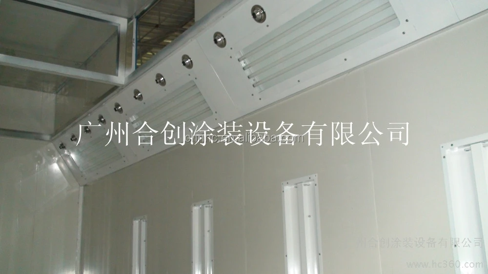 Industrial Paint Room and Water Based Paint Booth for Car Furniture