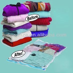 Vacuum Plastic Bags Clothes Storage With Pump Vacuum Plastic Bags Clothes Storage With Pump