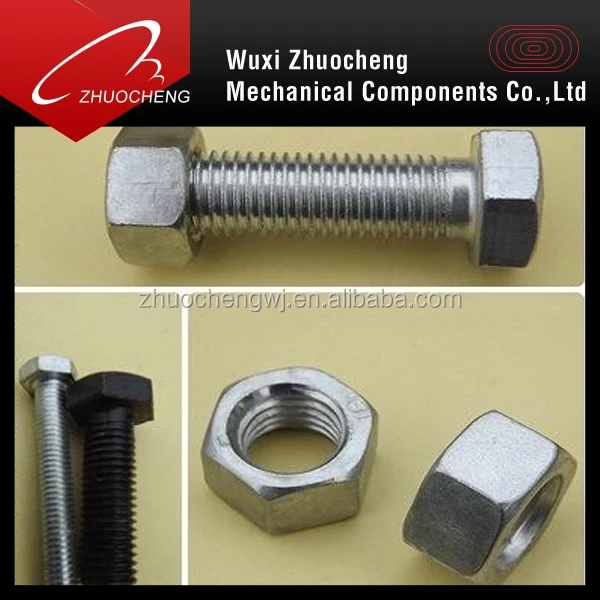 Hexagon Head 4.8 8.8 10.9 Grade Nut Bolt Tightener Buy Hexagon Head