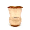 Handmade High Quality Steel Copper Glass Cup -Drinking Water Home Hotel Restaurant Gift